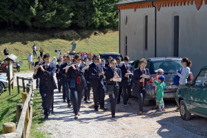 Banda alla Processione della Madonna di Monte Summano, 25 Agosto 2013
