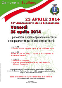 Programma 25 Aprile 2014